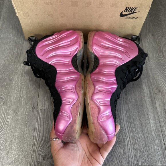 Nike Air Foamposite One Pearlized Pink 2012 Men Size 9 / 10.5 W Sneakers Shoes